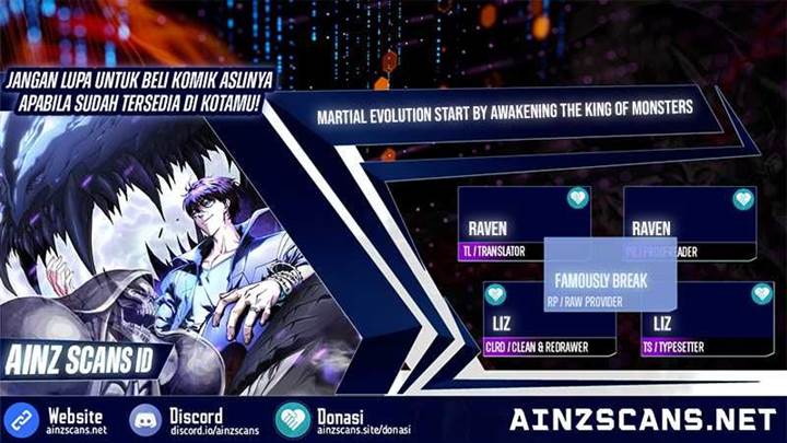 Read Martial Evolution Start by Awakening the King of Monsters ID Manga Online