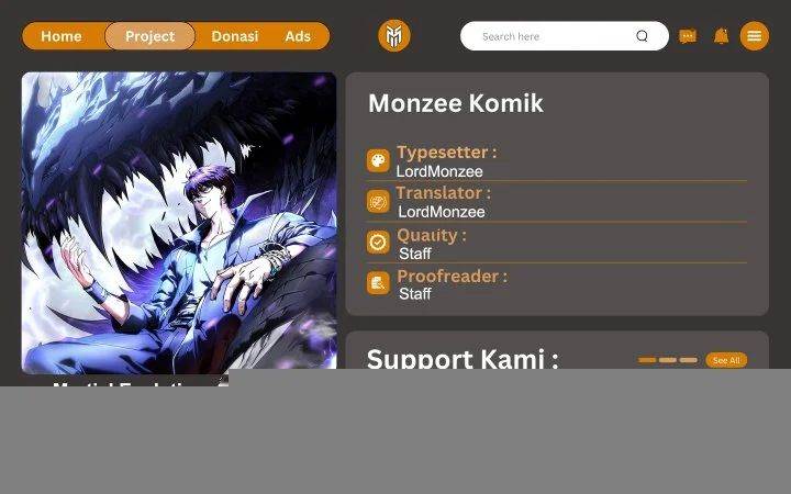 Read Martial Evolution Start by Awakening the King of Monsters ID Manga Online