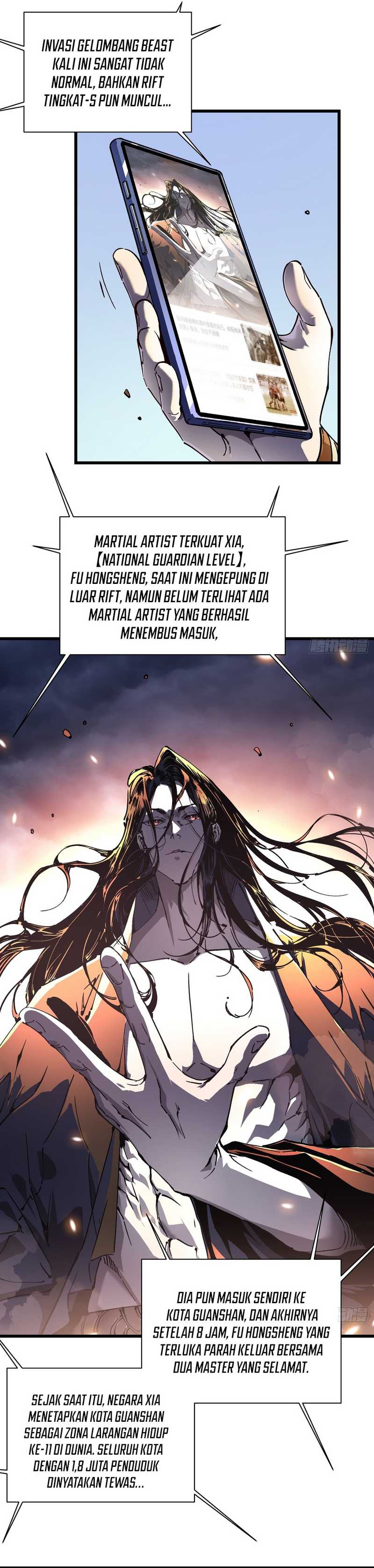 Read Martial Evolution Start by Awakening the King of Monsters ID Manga Online