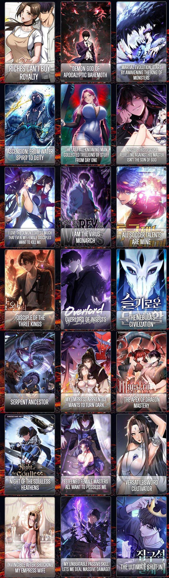 Read Martial Evolution Start by Awakening the King of Monsters ID Manga Online