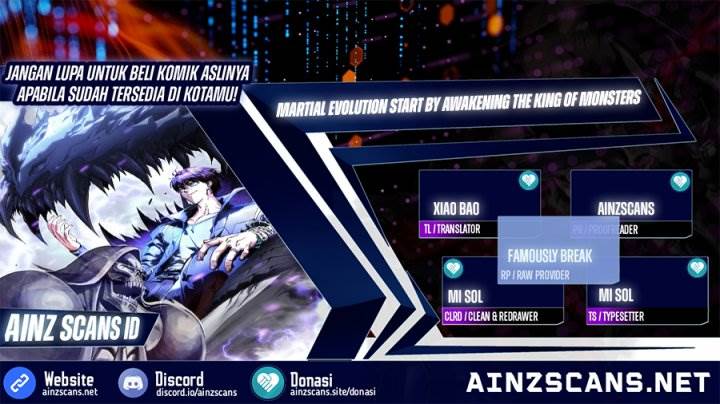 Read Martial Evolution Start by Awakening the King of Monsters ID Manga Online