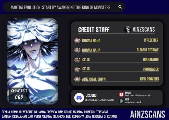 Read Martial Evolution Start by Awakening the King of Monsters ID Manga Online