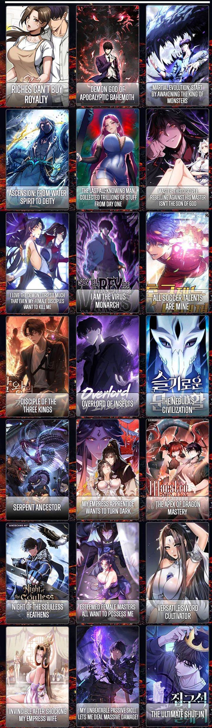 Read Martial Evolution Start by Awakening the King of Monsters ID Manga Online