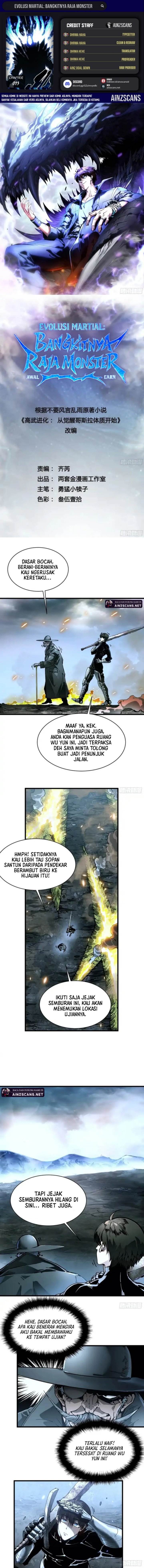 Read Martial Evolution Start by Awakening the King of Monsters ID Manga Online