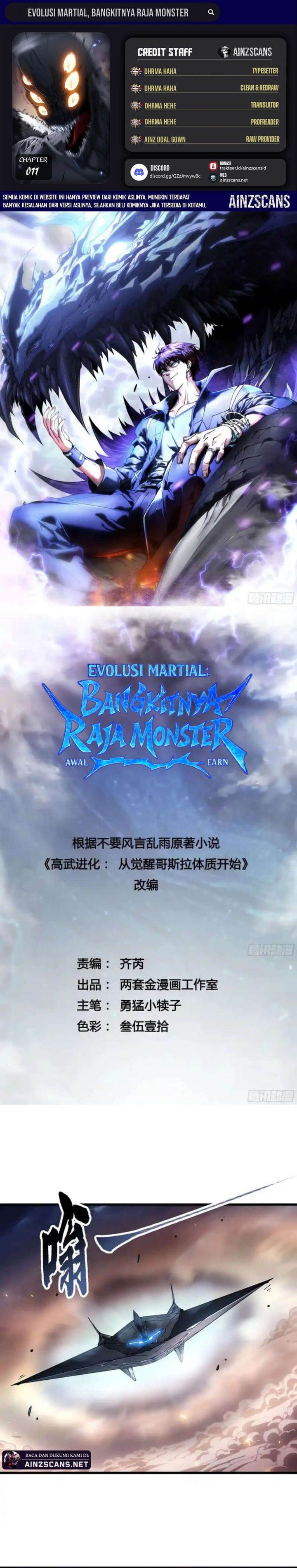Read Martial Evolution Start by Awakening the King of Monsters ID Manga Online
