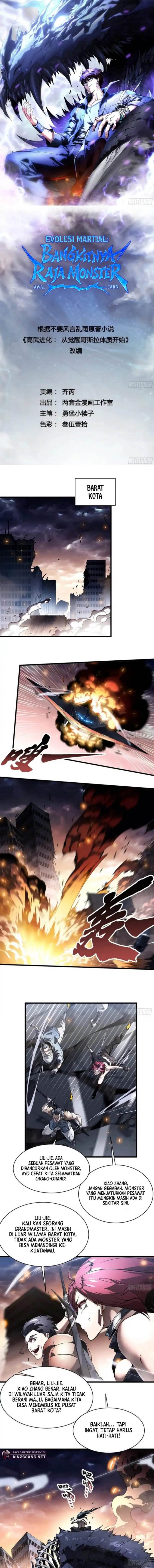 Read Martial Evolution Start by Awakening the King of Monsters ID Manga Online