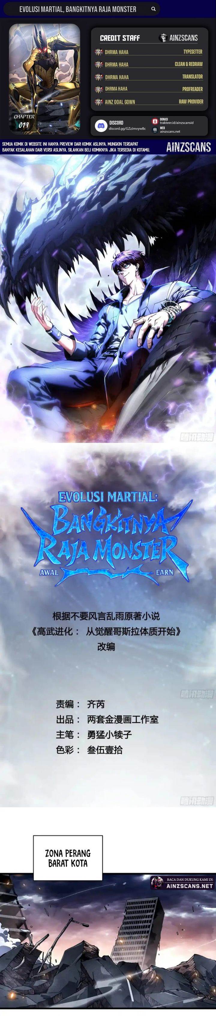 Read Martial Evolution Start by Awakening the King of Monsters ID Manga Online