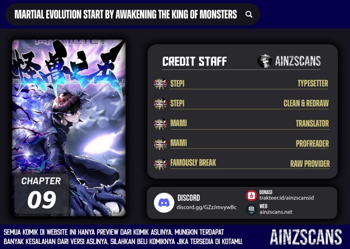 Read Martial Evolution Start by Awakening the King of Monsters ID Manga Online