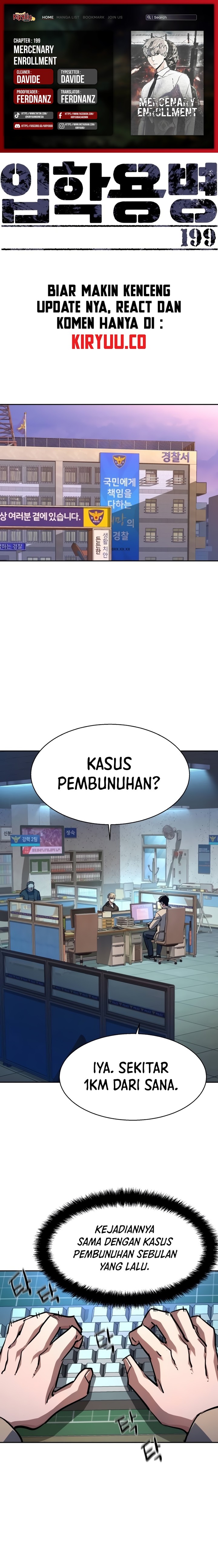 Read Mercenary Enrollment ID Manga Online