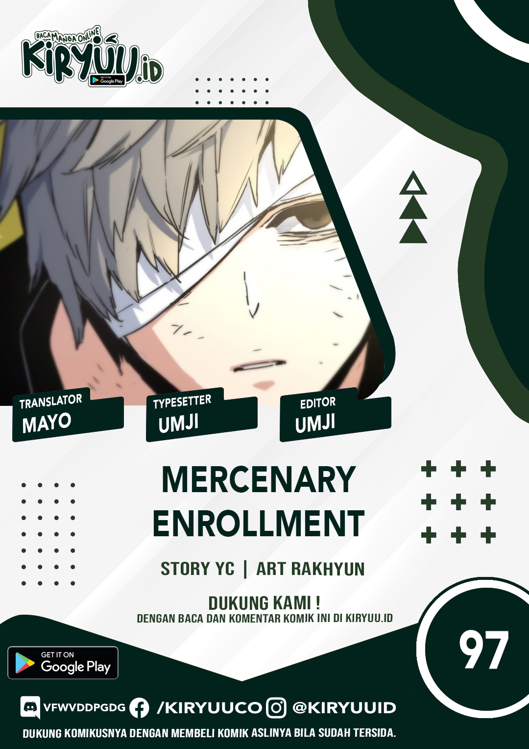 Read Mercenary Enrollment ID Manga Online
