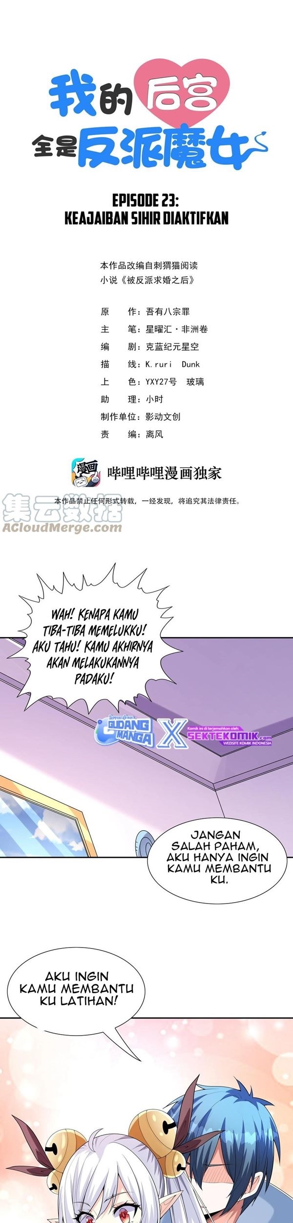 Read My Harem Is Entirely Female Demon Villains Bahasa Indonesia ID Manga Online