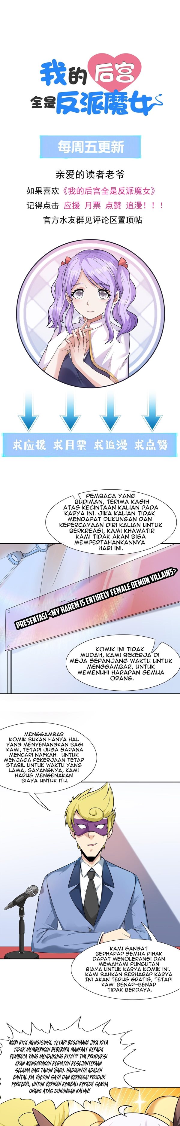Read My Harem Is Entirely Female Demon Villains Bahasa Indonesia ID Manga Online