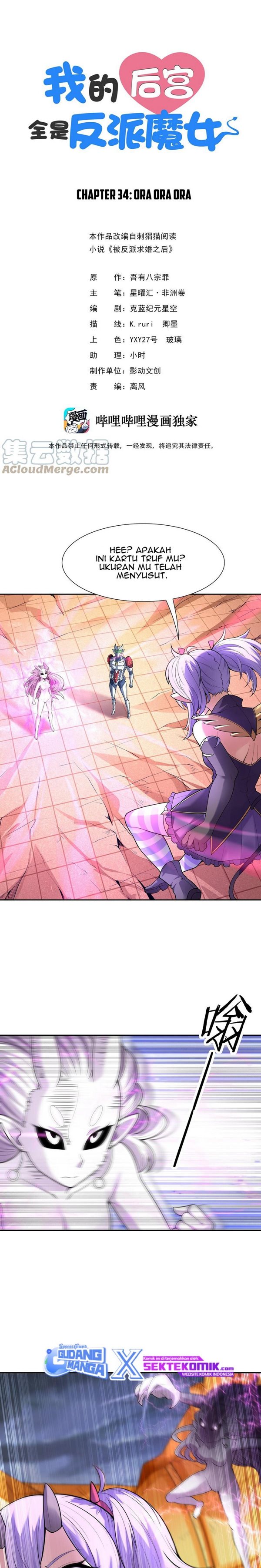 Read My Harem Is Entirely Female Demon Villains Bahasa Indonesia ID Manga Online