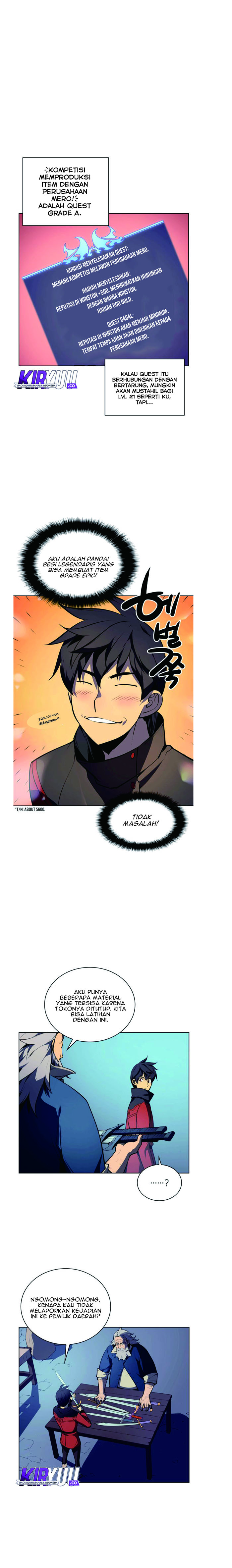 Read Overgeared ID Manga Online