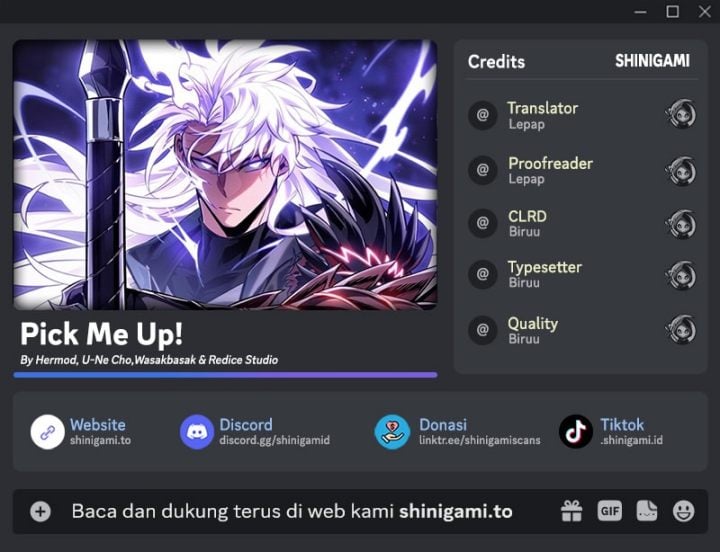 Read Pick Me Up Infinite Gacha Bahasa Indonesia ID Manga Online