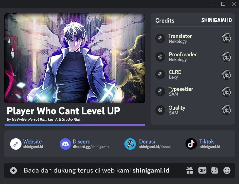 Read Player Who Can’t Level Up ID Manga Online