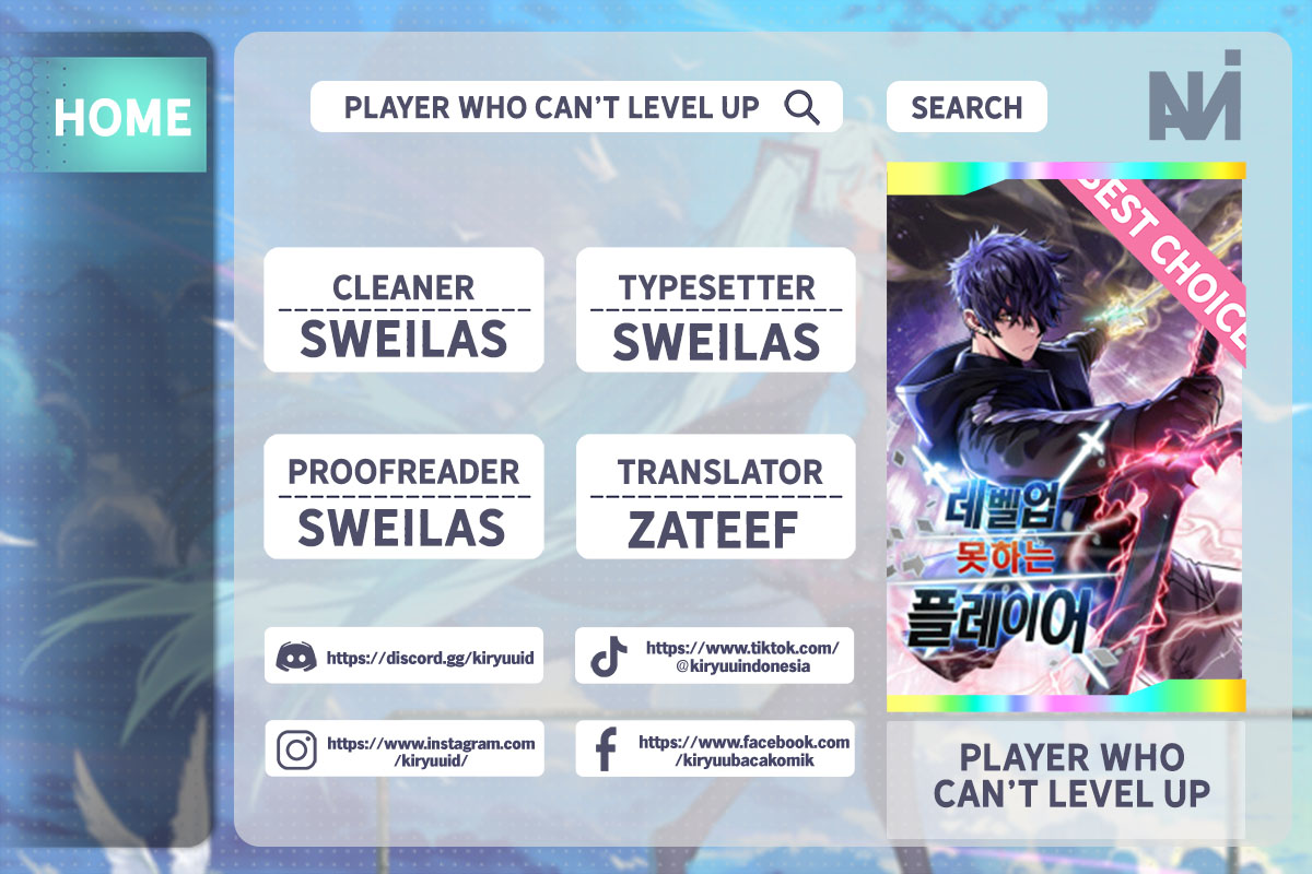 Read Player Who Can’t Level Up ID Manga Online