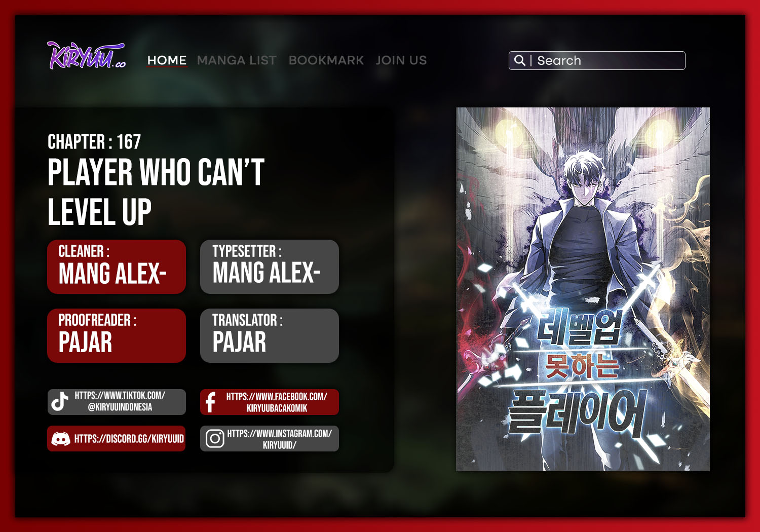 Read Player Who Can’t Level Up ID Manga Online