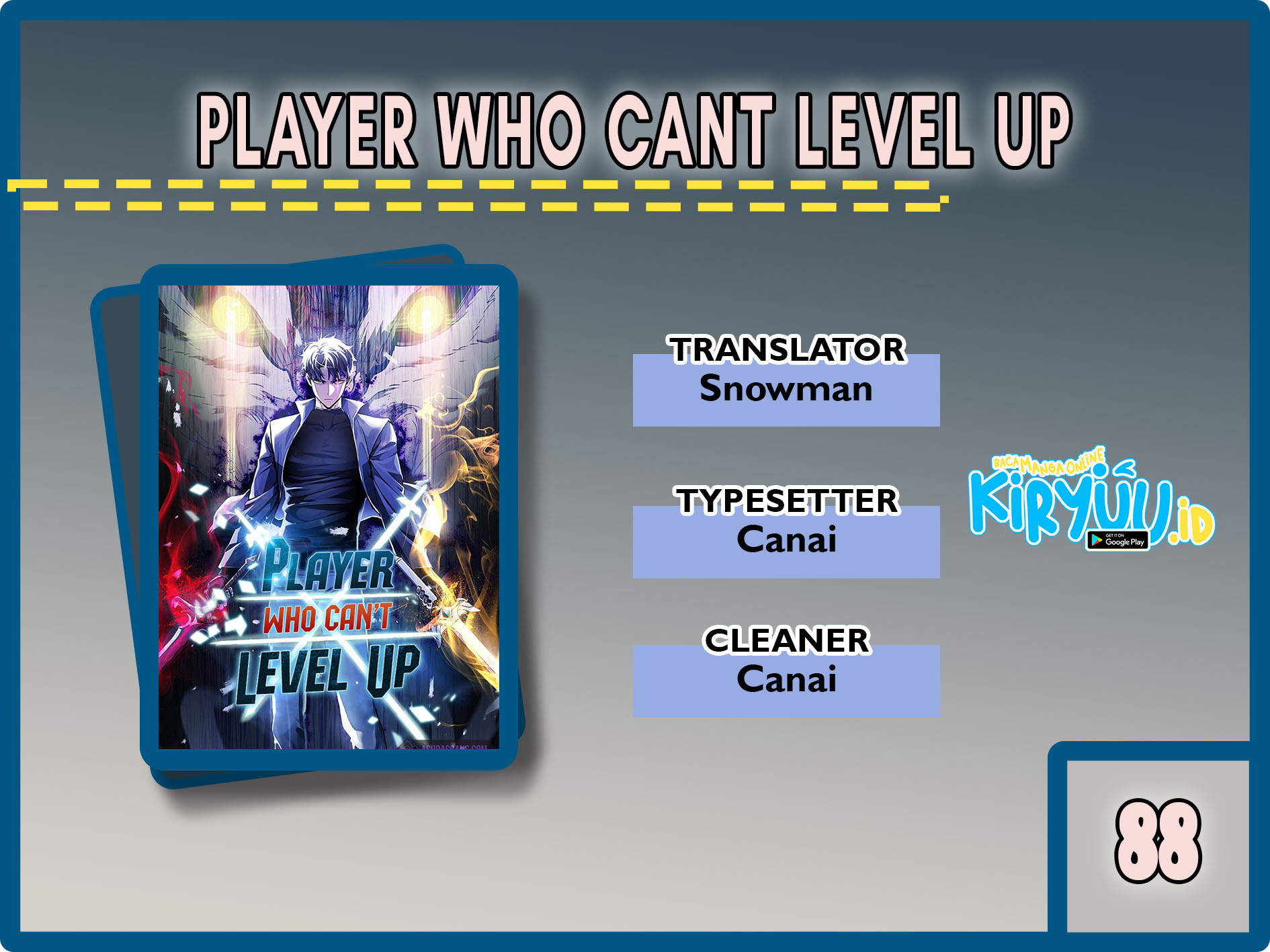 Read Player Who Can’t Level Up ID Manga Online