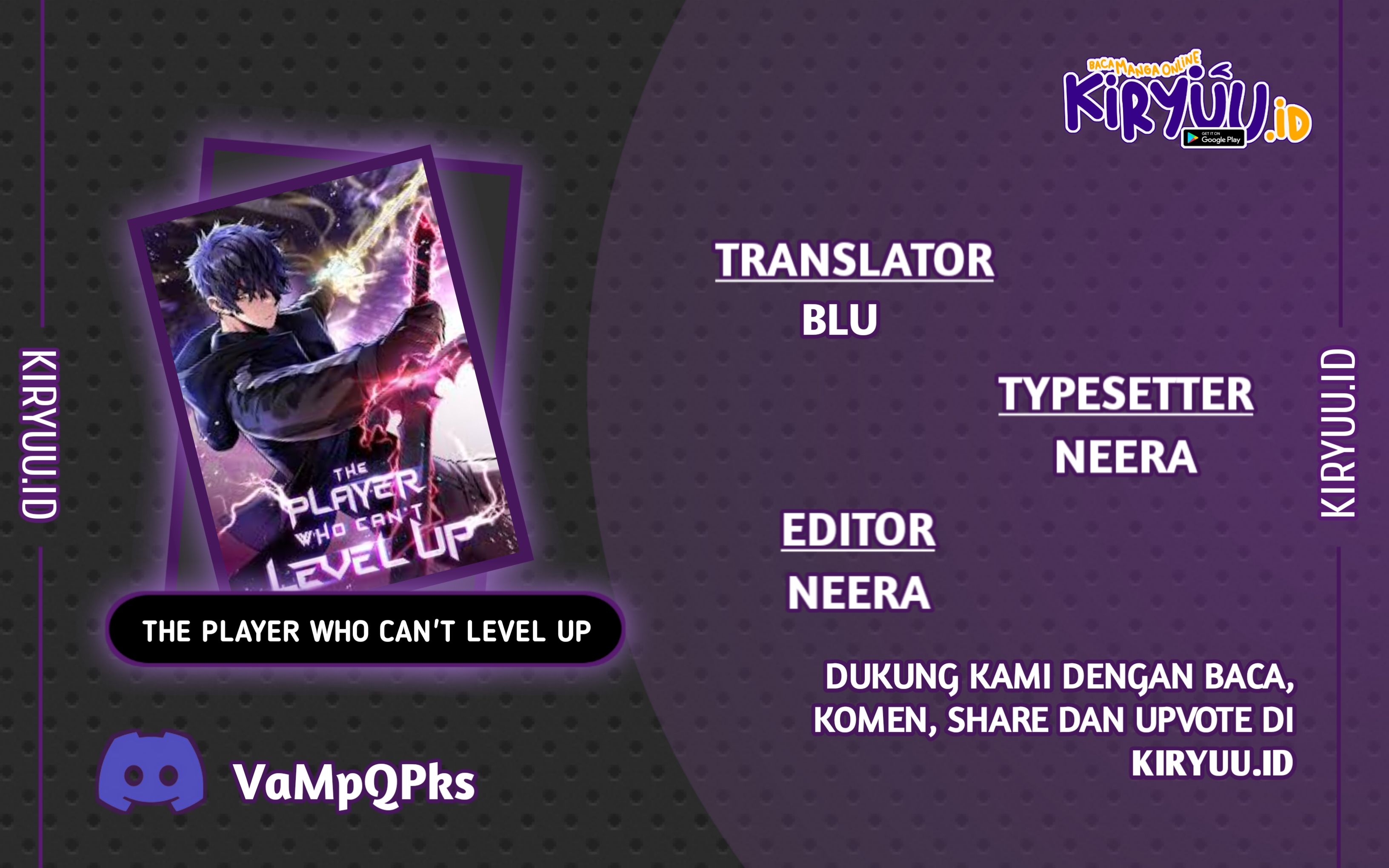 Read Player Who Can’t Level Up ID Manga Online