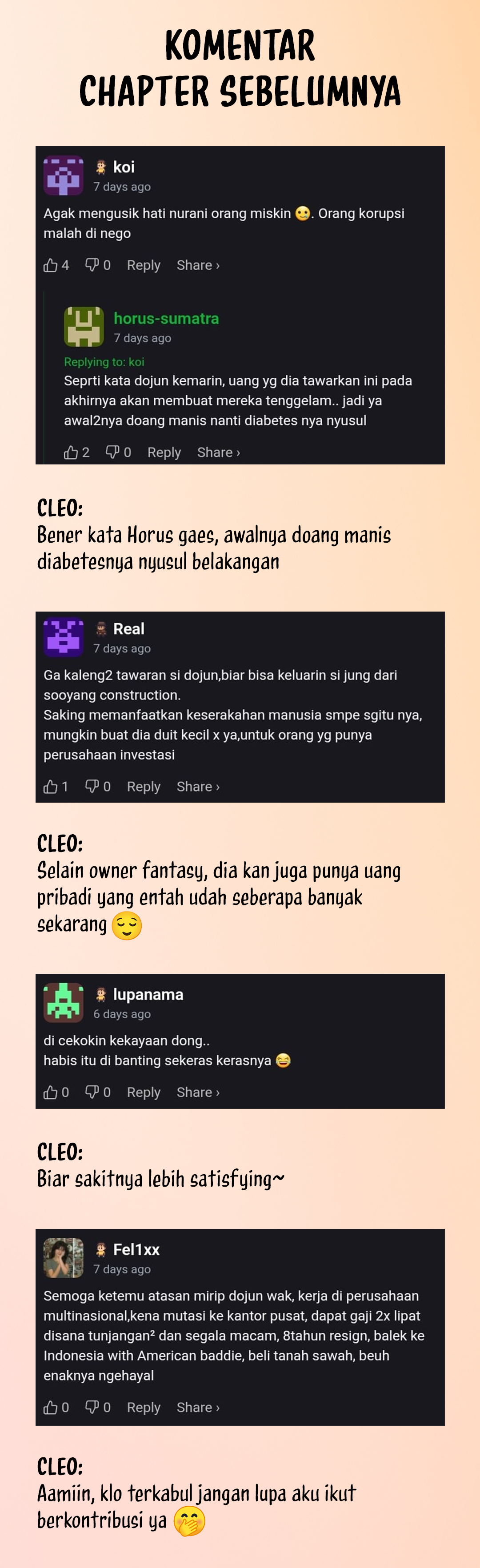 Read Reborn Rich ID Manga Online
