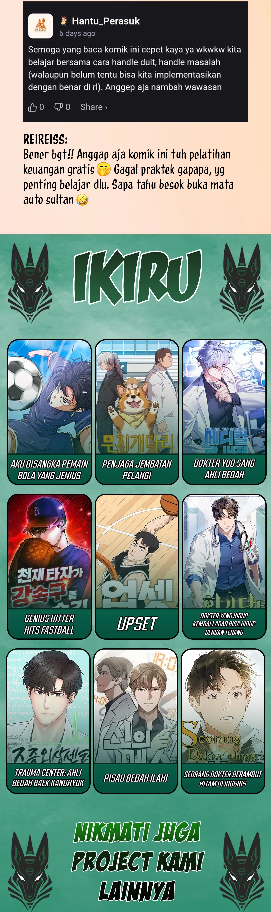 Read Reborn Rich ID Manga Online