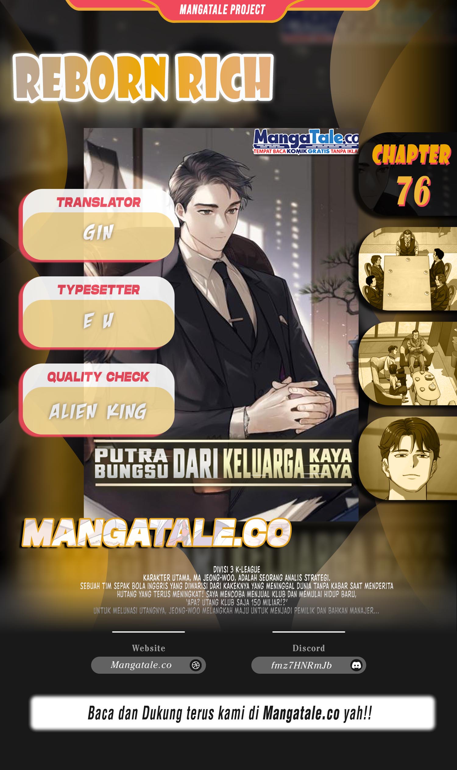 Read Reborn Rich ID Manga Online