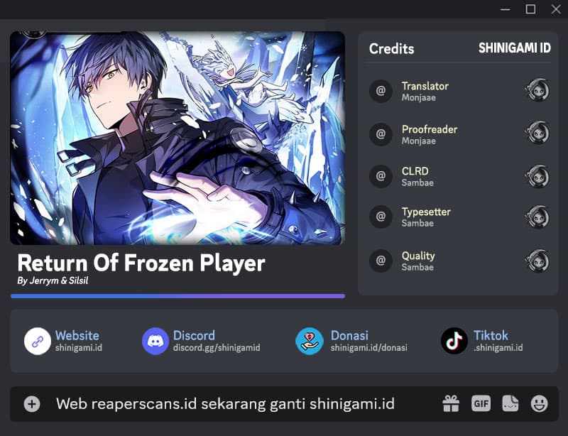 Read Return Of Frozen Player ID Manga Online