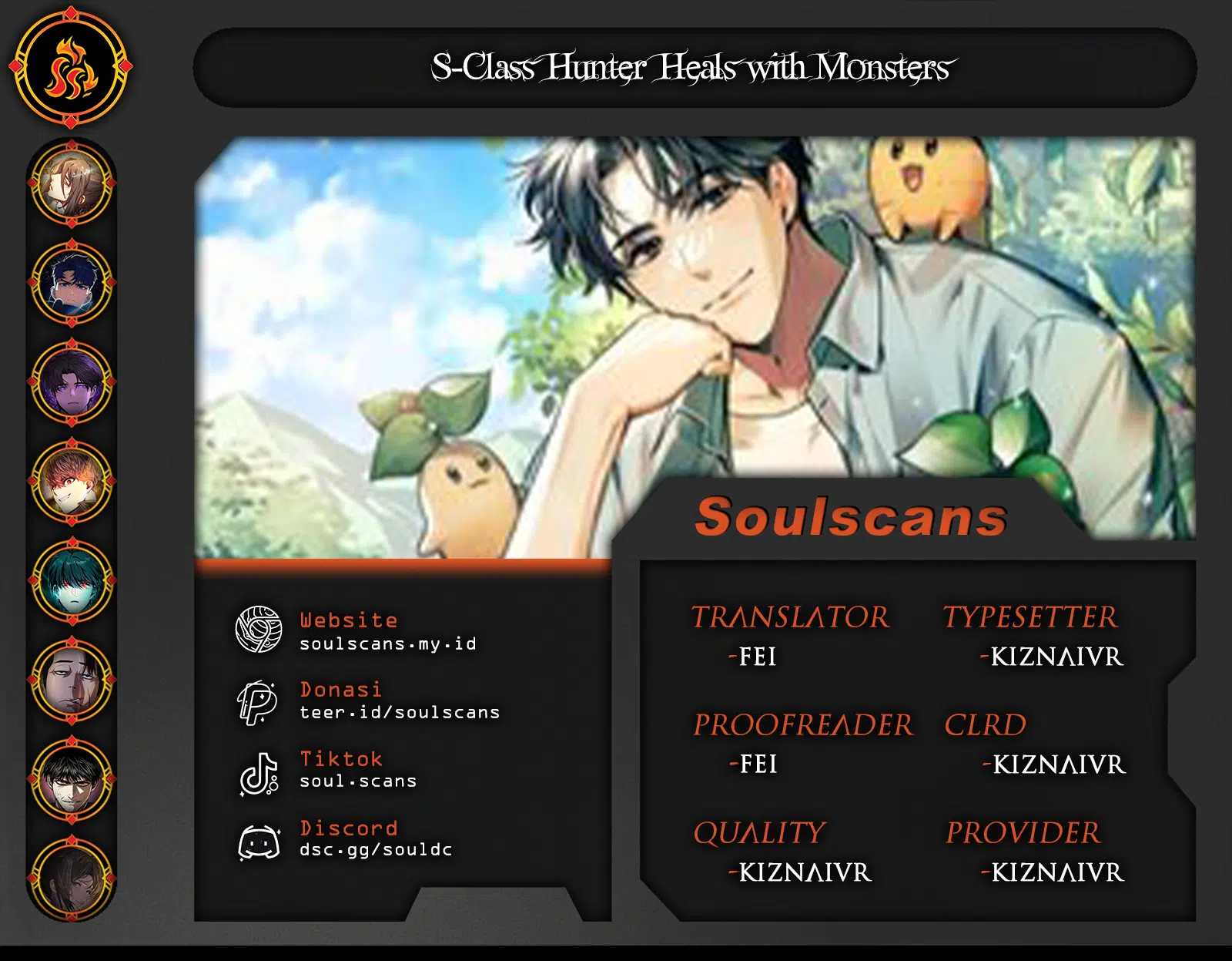 Read S Class Hunter Heals with Monsters ID Manga Online
