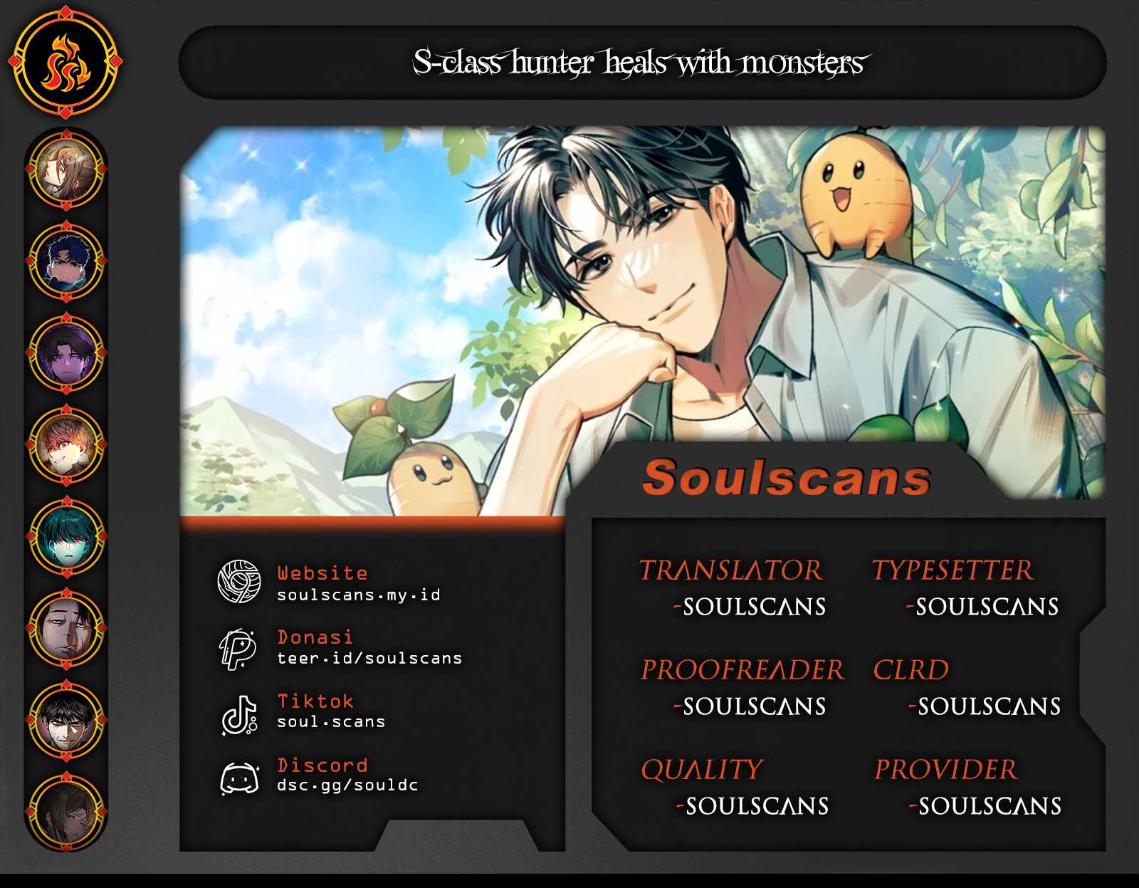 Read S Class Hunter Heals with Monsters ID Manga Online