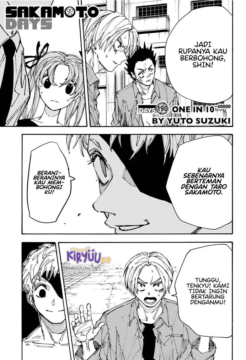 Read Sakamoto Days ID Manga Online