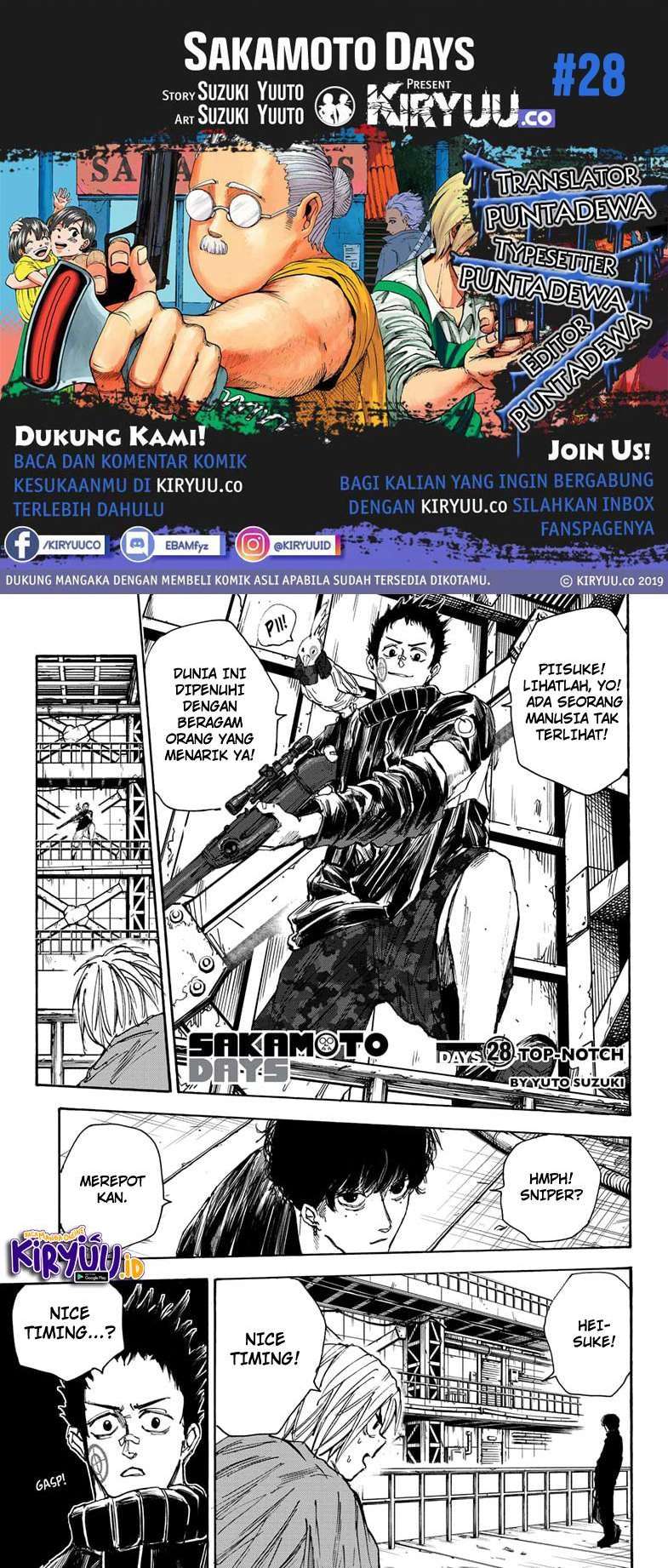 Read Sakamoto Days ID Manga Online
