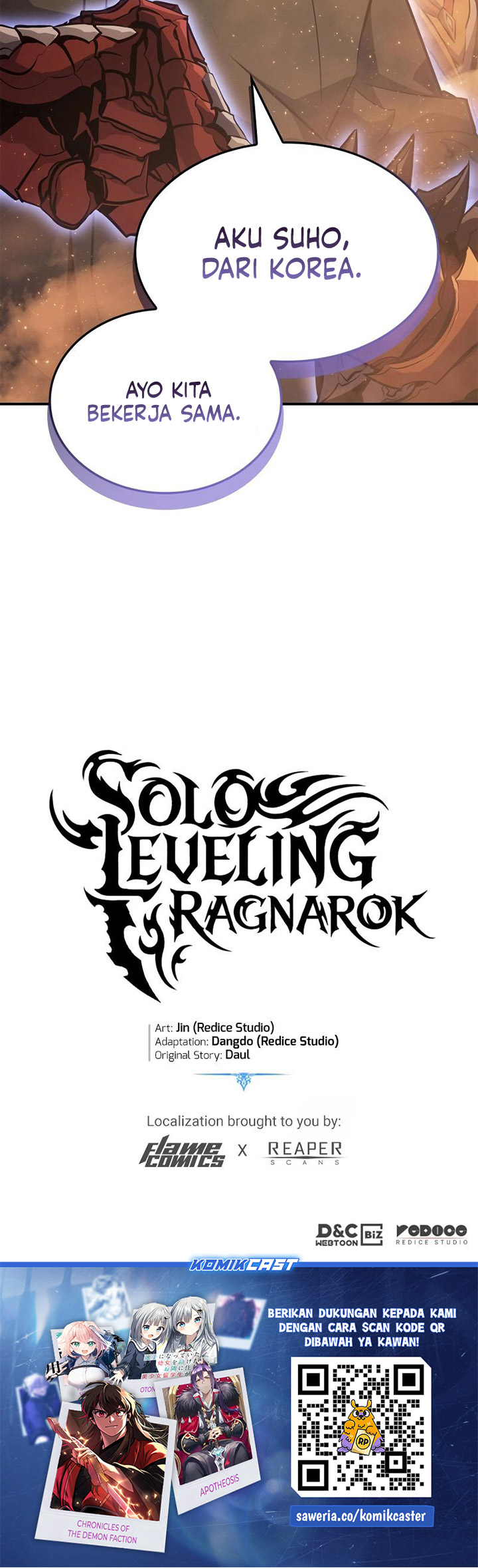 Read Solo Leveling Ragnarok Bahasa Indonesia ID Manga Online