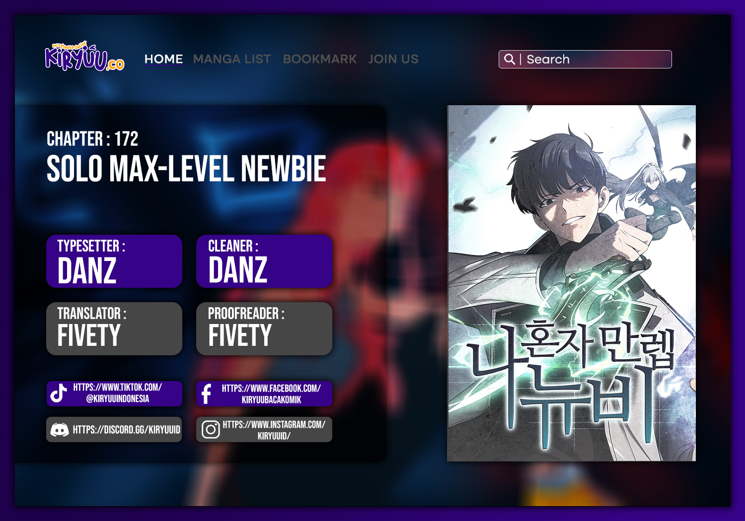 Read Solo Max Level Newbie ID Manga Online