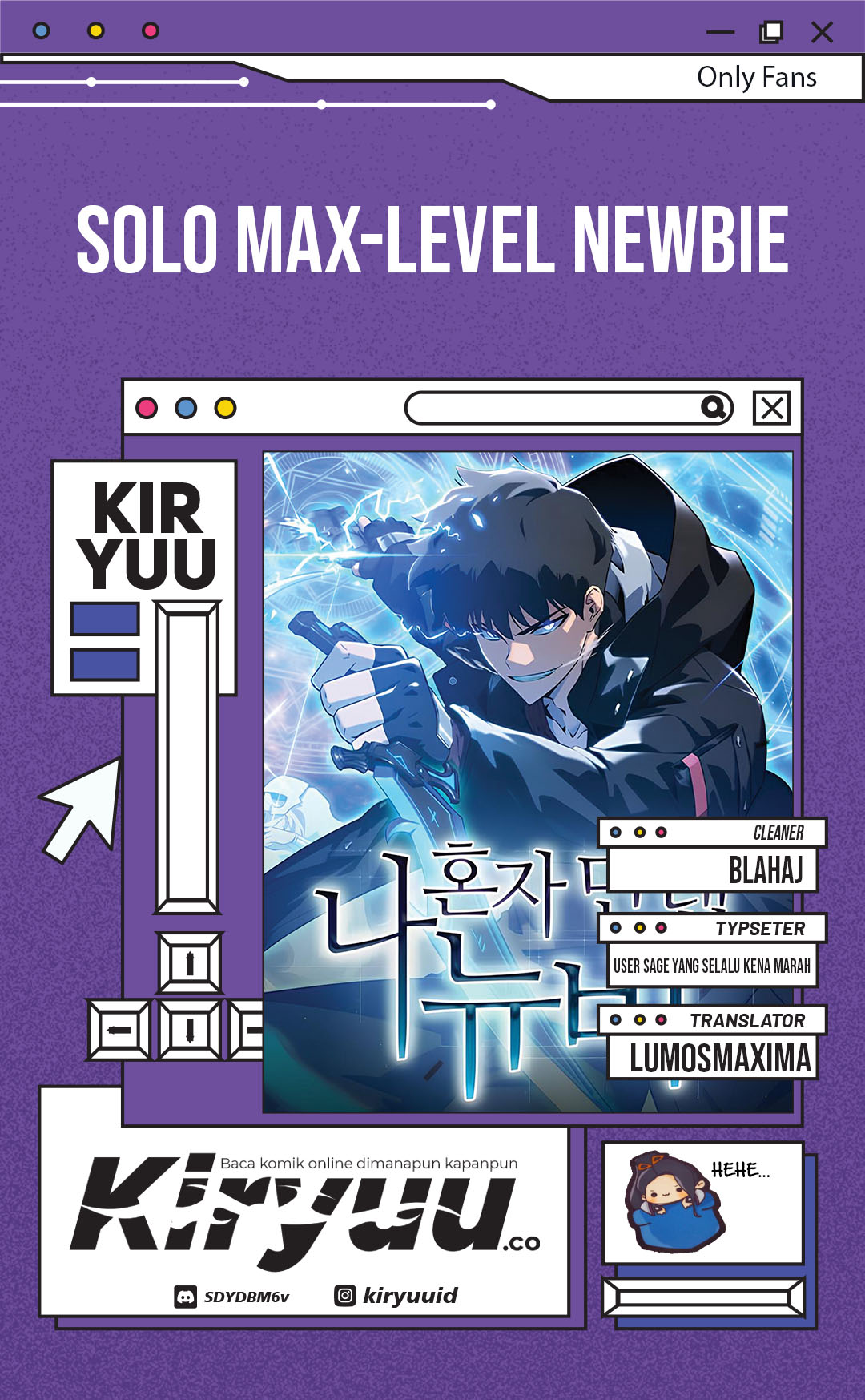 Read Solo Max Level Newbie ID Manga Online