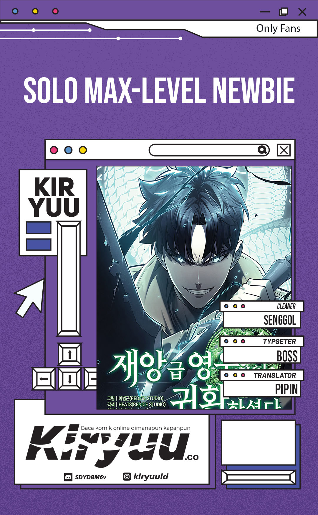 Read Solo Max Level Newbie ID Manga Online