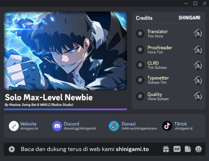 Read Solo Max Level Newbie ID Manga Online