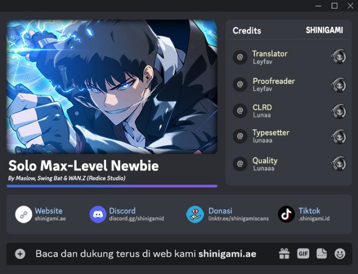 Read Solo Max Level Newbie ID Manga Online