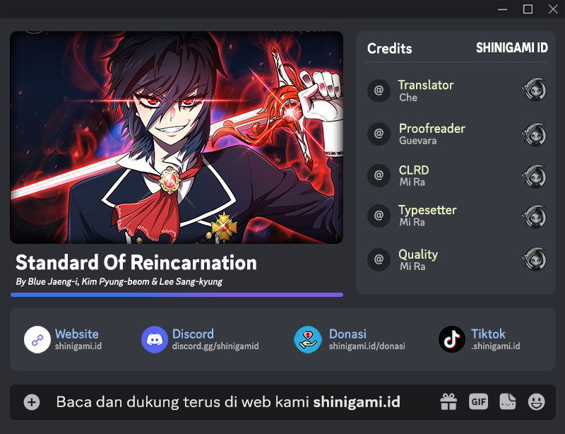 Read Standard of Reincarnation ID Manga Online