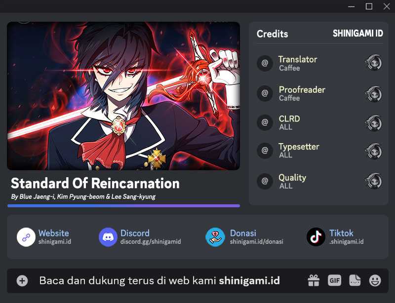 Read Standard of Reincarnation ID Manga Online