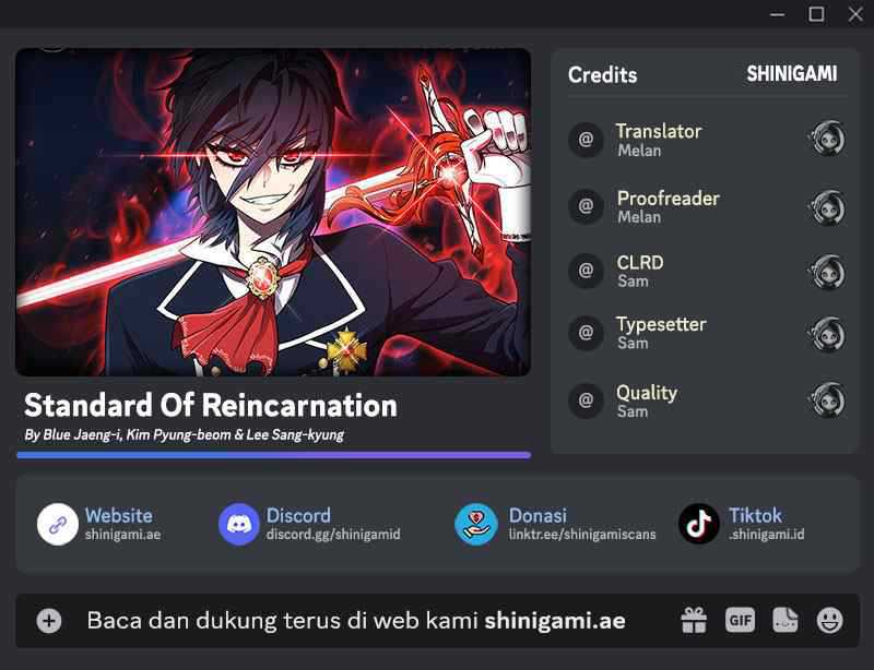 Read Standard of Reincarnation ID Manga Online