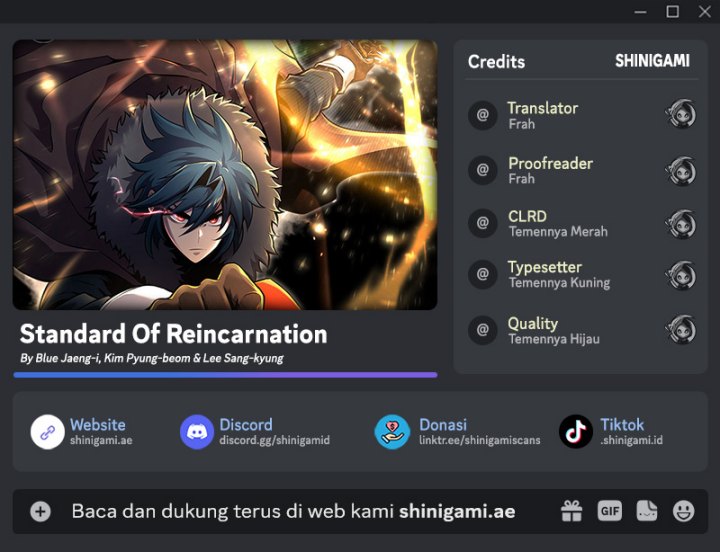 Read Standard of Reincarnation ID Manga Online