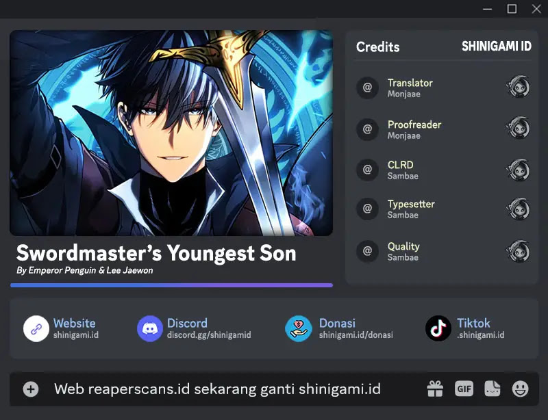 Read Swordmaster’s Youngest Son Bahasa Indonesia ID Manga Online