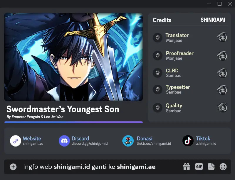Read Swordmaster’s Youngest Son Bahasa Indonesia ID Manga Online