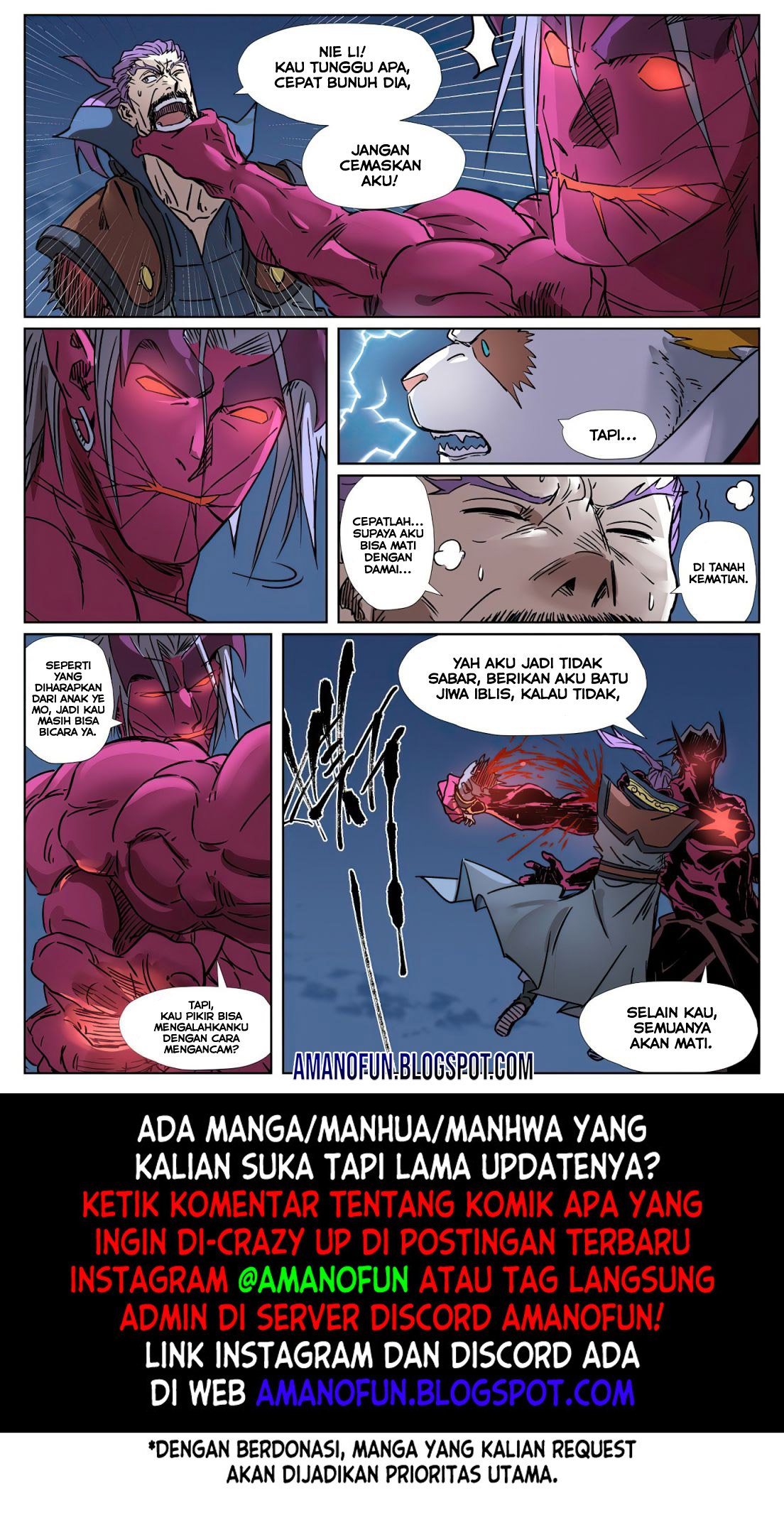 Read Tales of Demons and Gods ID Manga Online