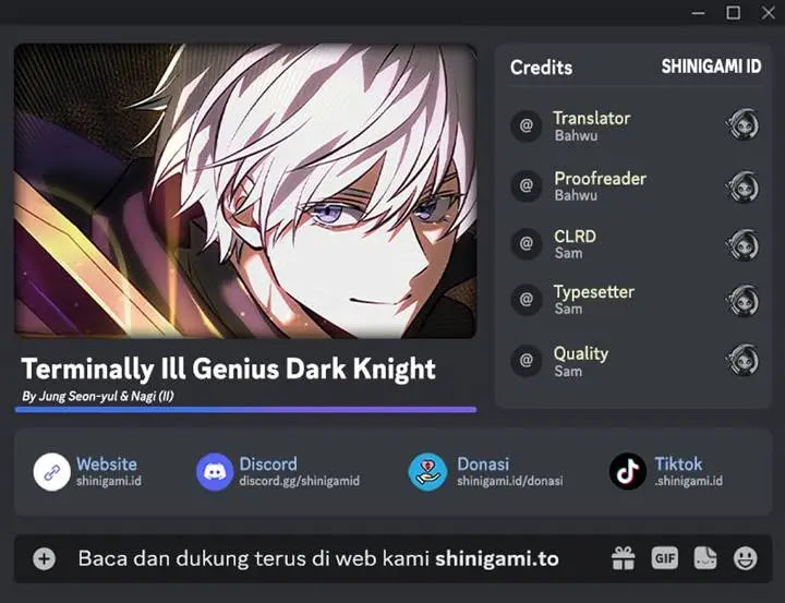 Read Terminally Ill Genius Dark Knight Bahasa Indonesia ID Manga Online