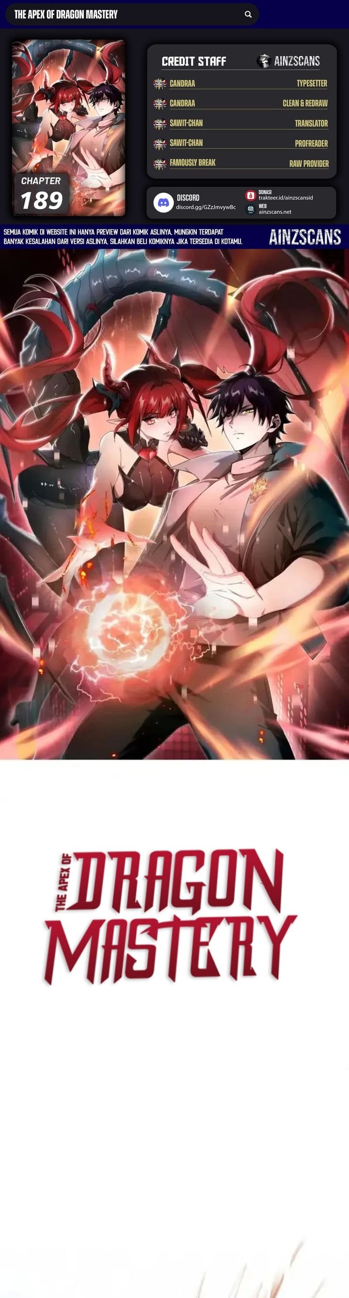 Read The Apex of Dragon Mastery Bahasa Indonesia ID Manga Online