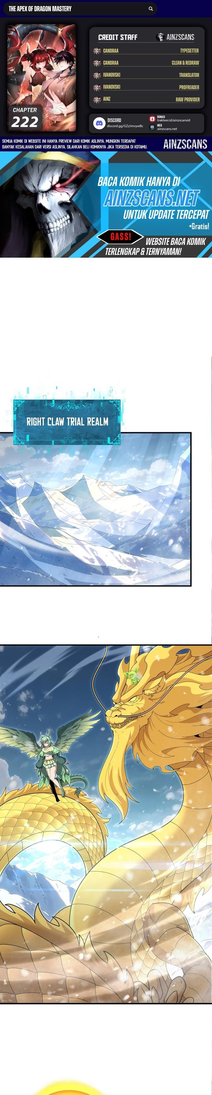 Read The Apex of Dragon Mastery Bahasa Indonesia ID Manga Online