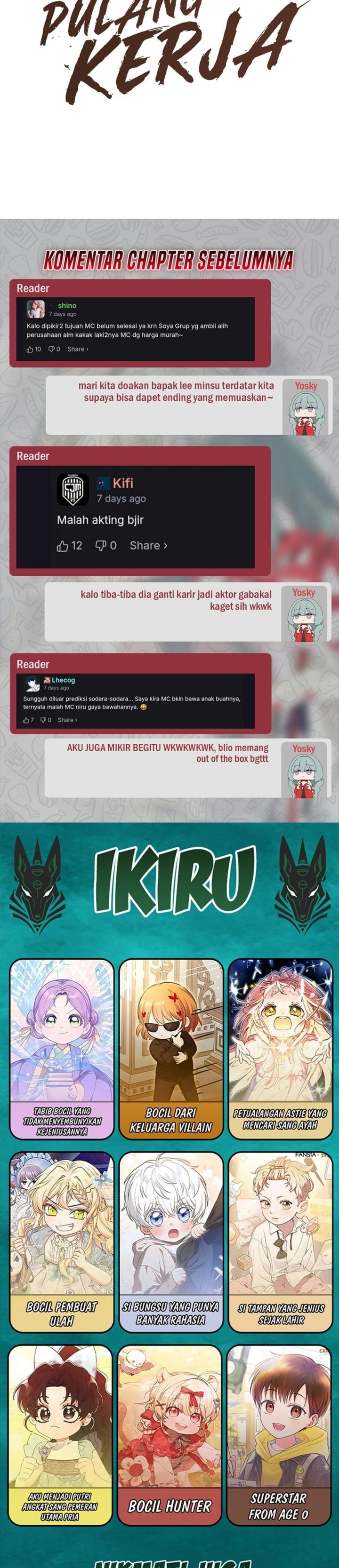 Read The Art of Leaving Work on Time Bahasa Indonesia ID Manga Online