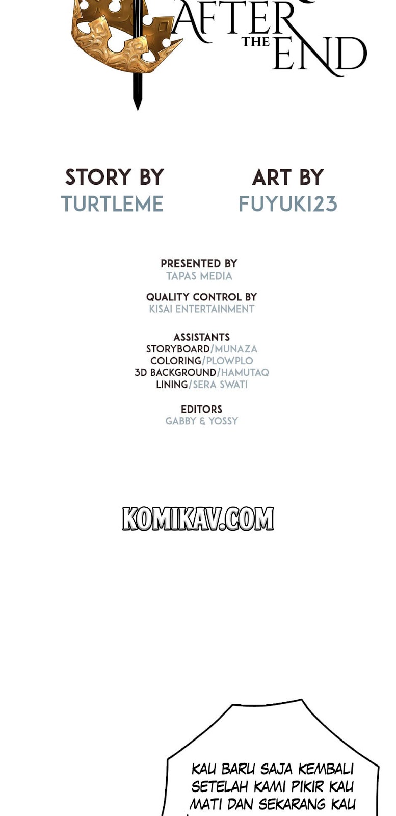 Read The Beginning After the End ID Manga Online